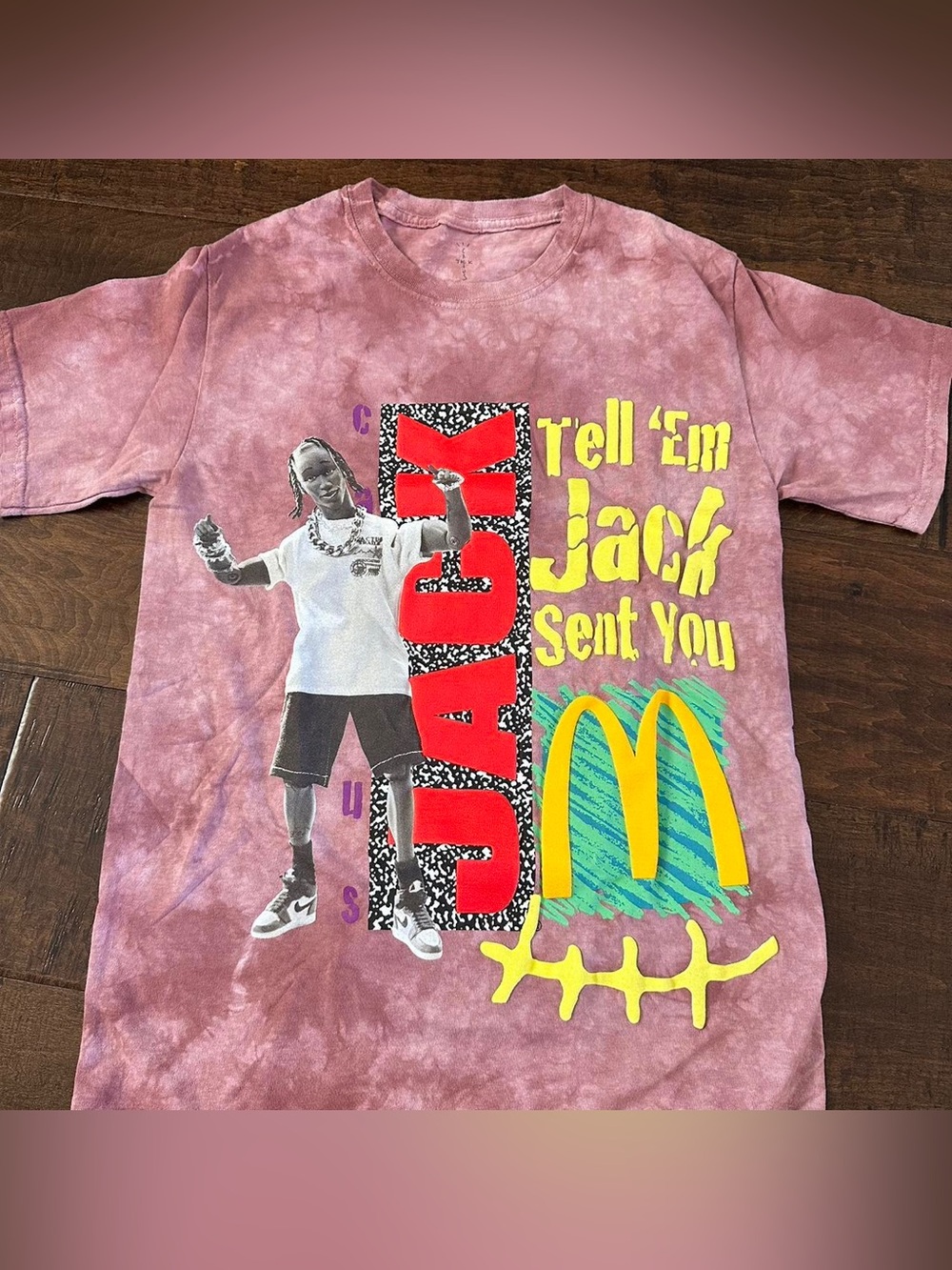 Travis Scott x McDonalds Cactus Jack Tell Em Jack